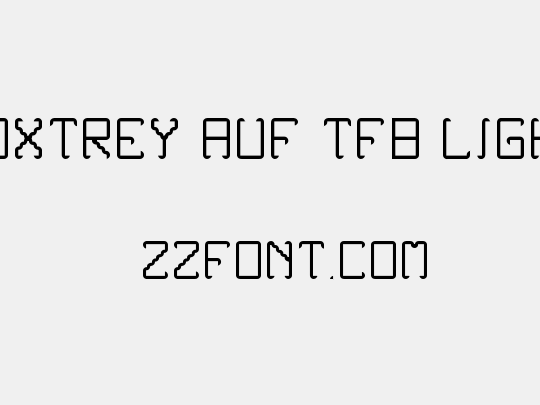 Noxtrey Auf tfb light