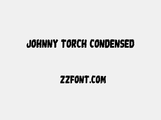 Johnny Torch Condensed