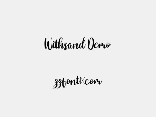 Withsand Demo