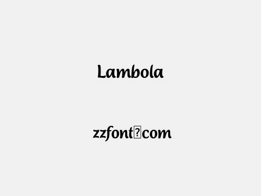 Lambola
