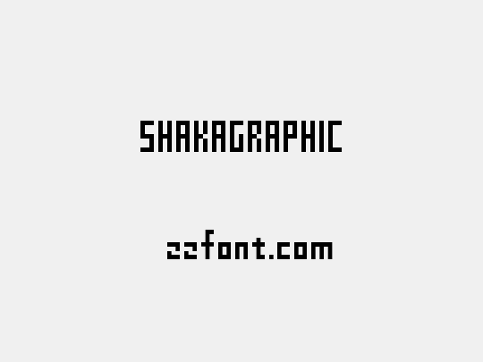 SHAKAGRAPHIC
