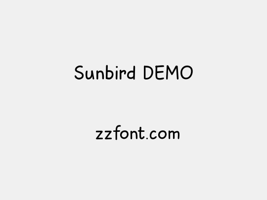 Sunbird DEMO