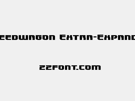 Speedwagon Extra-Expanded