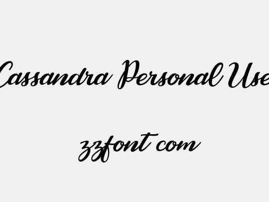 Cassandra Personal Use