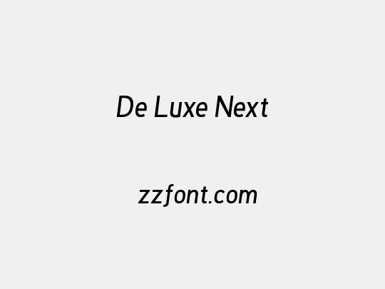 De Luxe Next