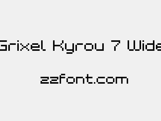 Grixel Kyrou 7 Wide