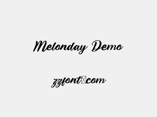 Melonday Demo