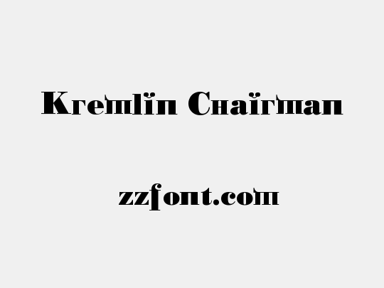 Kremlin Chairman