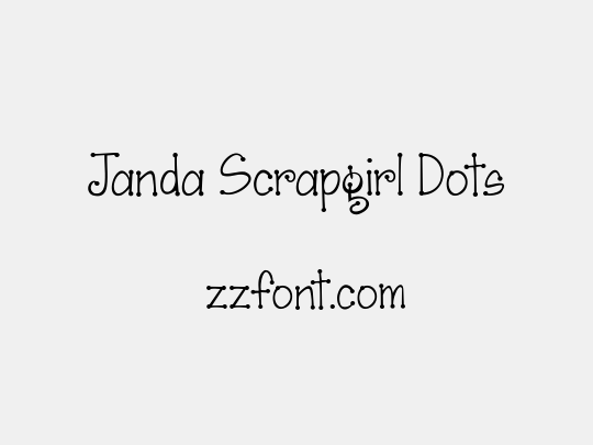Janda Scrapgirl Dots