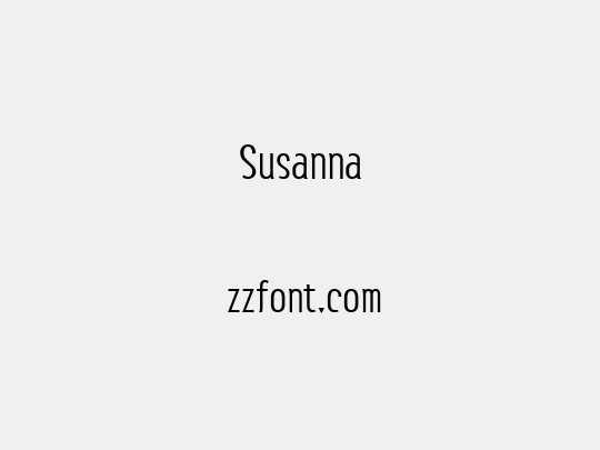 Susanna - 众字网