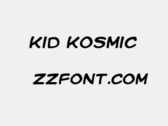 Kid Kosmic