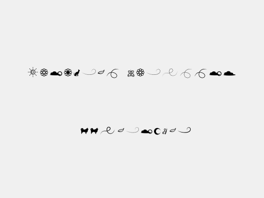 Lithunoa Dingbats