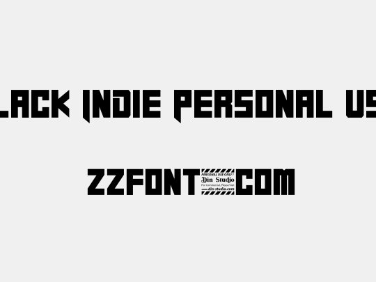 Black Indie Personal Use