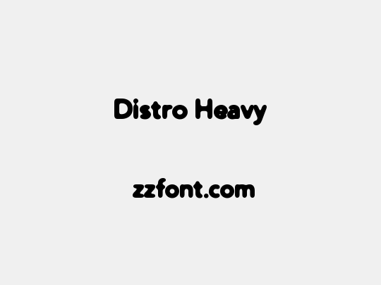 Distro Heavy
