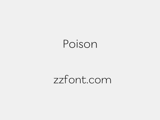 Poison