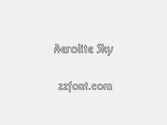 Aerolite Sky