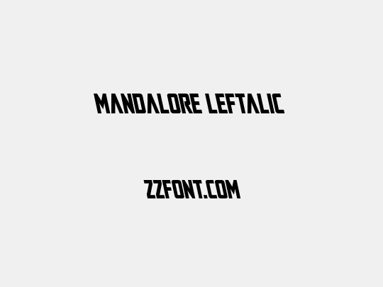 Mandalore Leftalic
