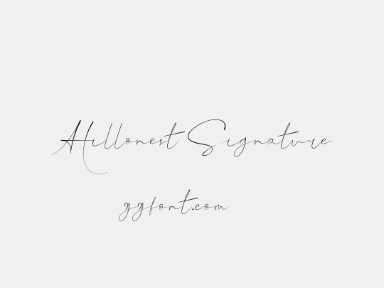 Hillonest Signature