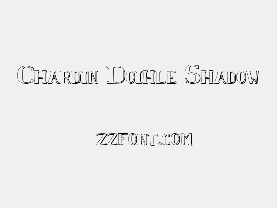 Chardin Doihle Shadow