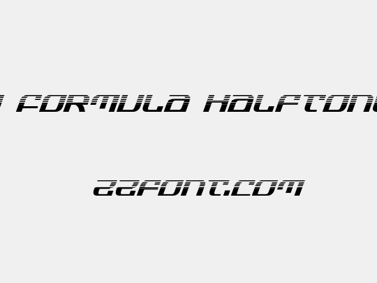 Infinity Formula Halftone Italic