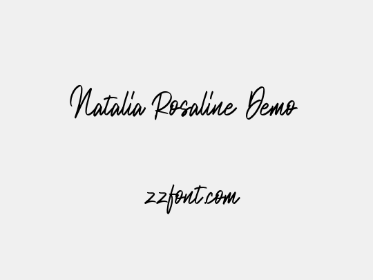 Natalia Rosaline Demo