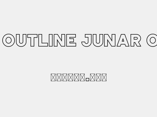 JUNAR OUTLINE JUNAR OUTLINE