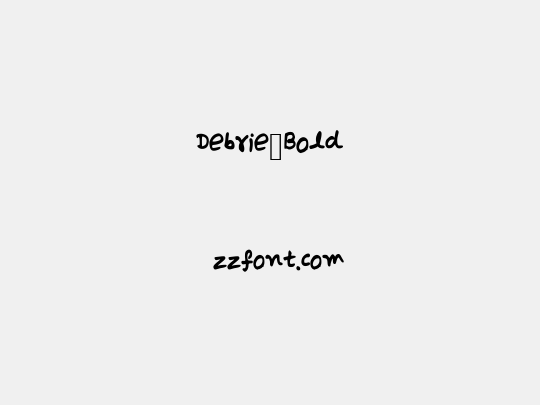Debrie_Bold