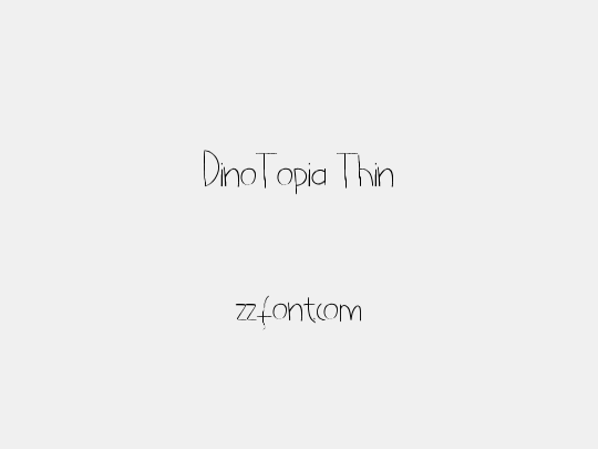 DinoTopia Thin