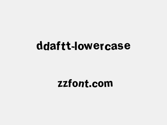 DdaftT-lowercase