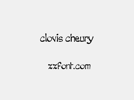clovis cheury