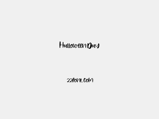 Halloween Day