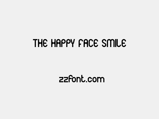 THE HAPPY FACE SMILE