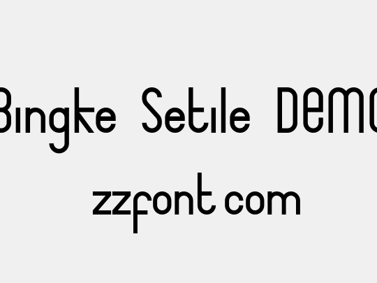 Bingke Setile DEMO