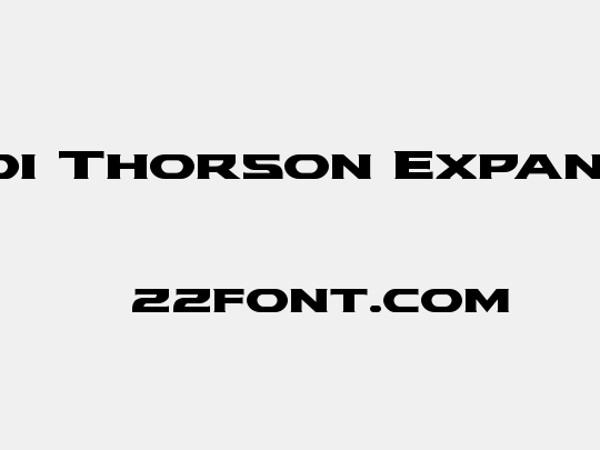 Modi Thorson Expanded