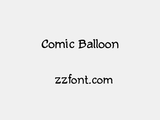 Comic Balloon