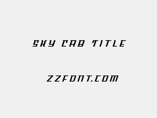 Sky Cab Title
