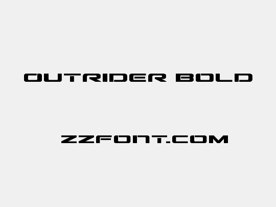 Outrider Bold