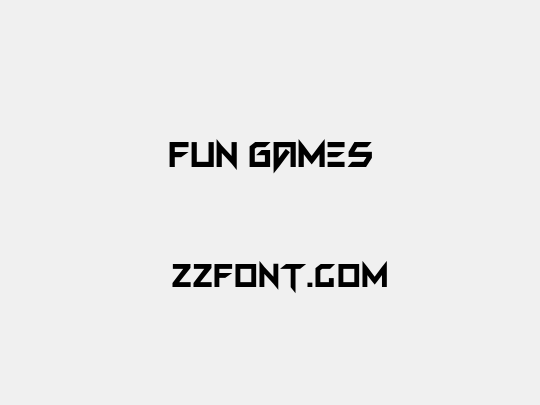 FUN GAMES
