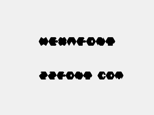Hexafont
