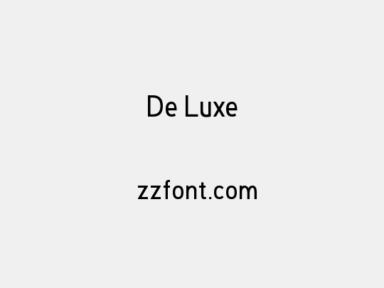 De Luxe