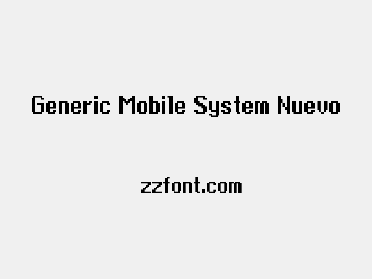 Generic Mobile System Nuevo