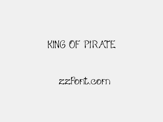 KING OF PIRATE