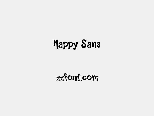 Happy Sans