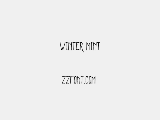 Winter Mint
