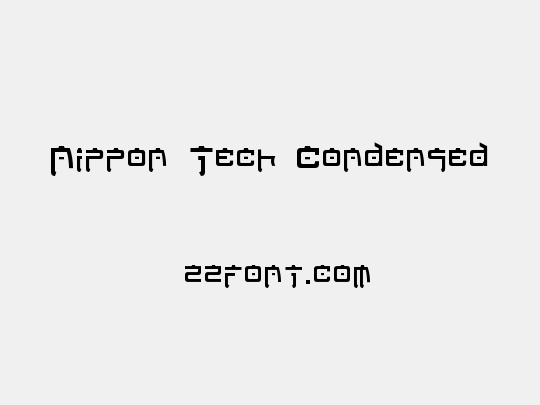 Nippon Tech Condensed