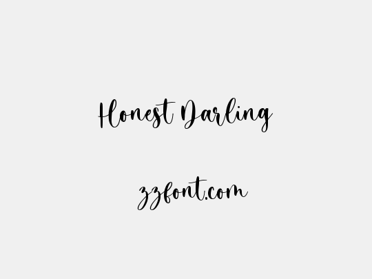 Honest Darling