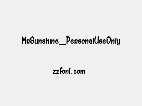 MrSunshine_PersonalUseOnly