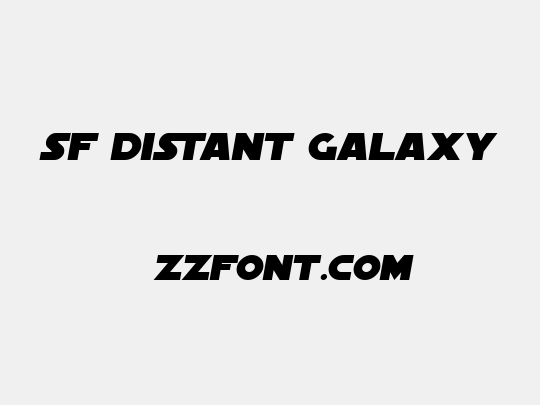 SF Distant Galaxy