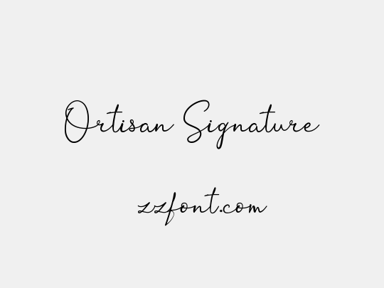 Ortisan Signature