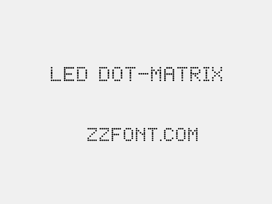 LED Dot-Matrix